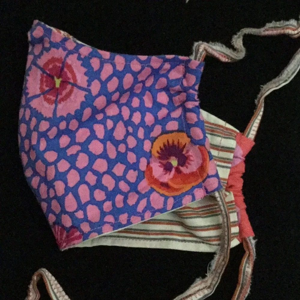 NWOT Handmade Reversible Cloth Face